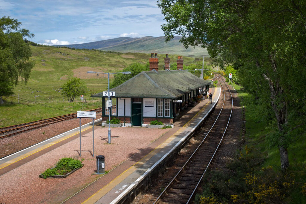 Rannoch Moor  train station