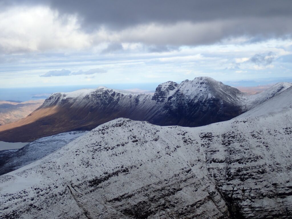 2.	Beinn Alligin  snowfall