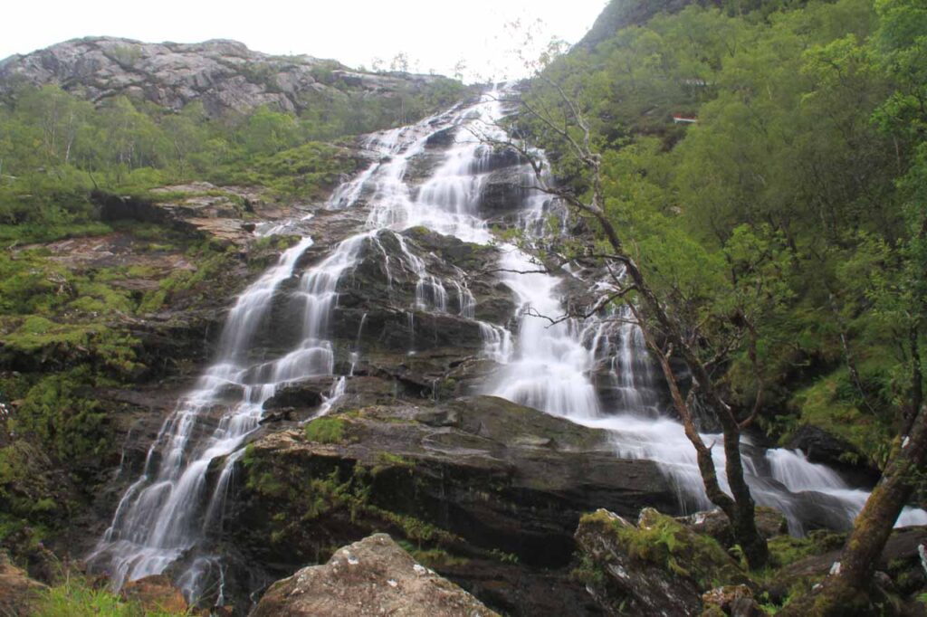 Glen Nevis waterfall