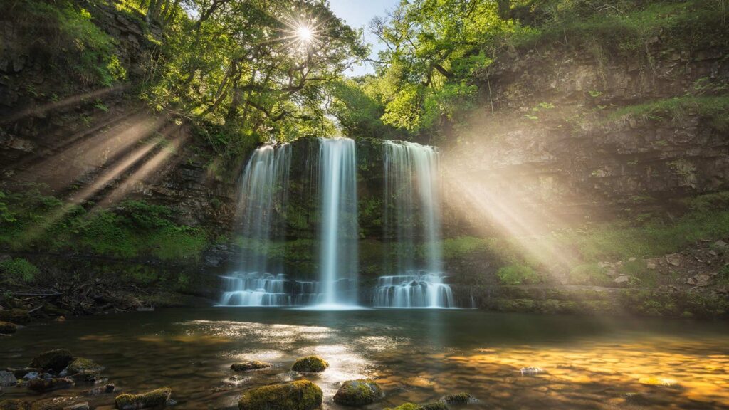 Waterfall Country Wales 
