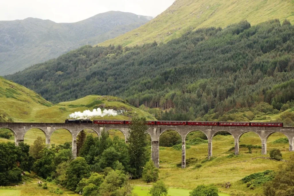 Rannoch Moor  train