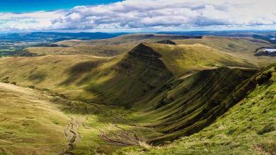 Brecon Beacons mountains
