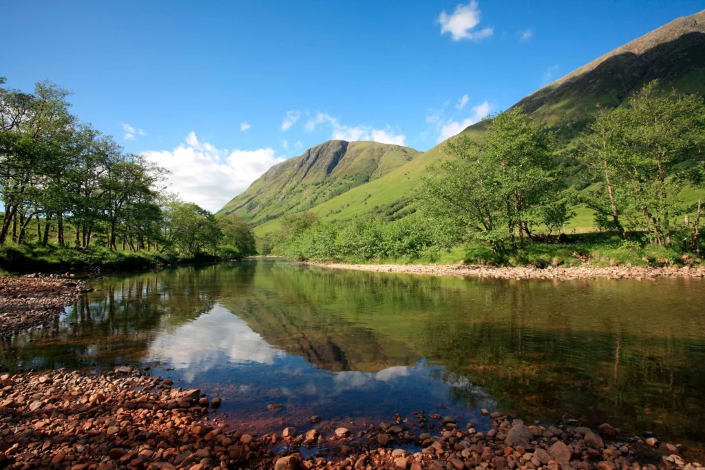 Glen Nevis top view