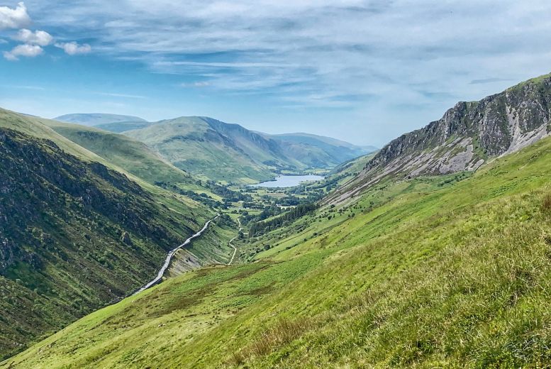Black Mountains Wales  valley