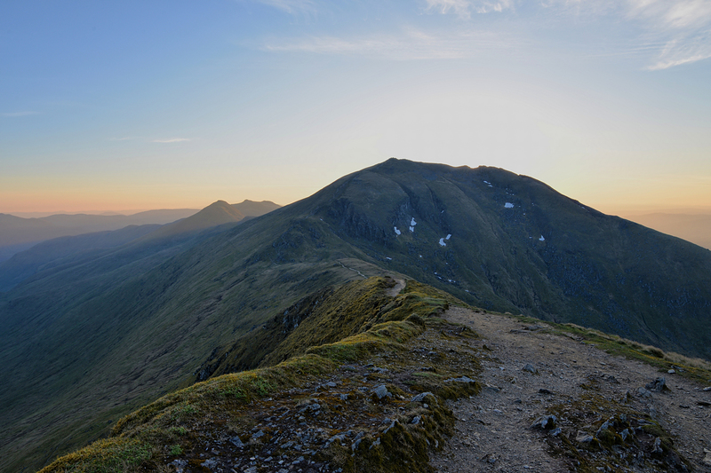 Glen Lyon  peak of mountain
