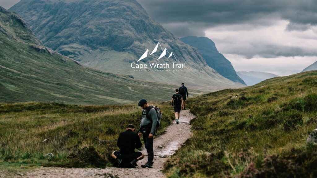 Cape Wrath  the peoples are going in the Cape Wrath 