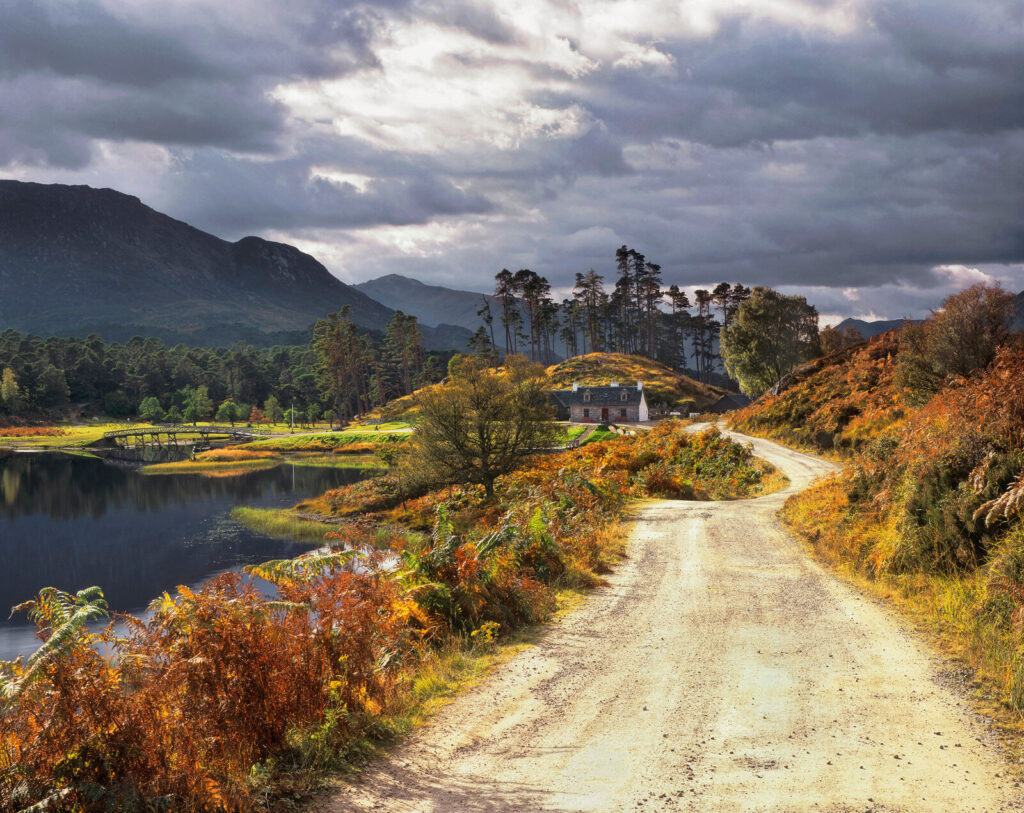 Glen Affric road way