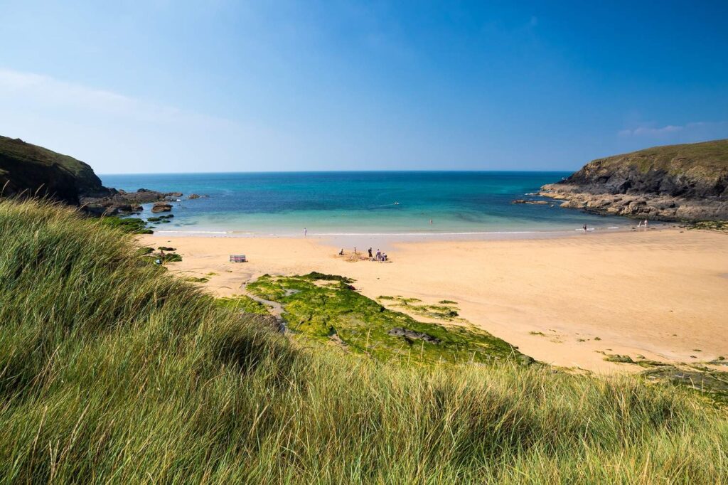 The Lizard Peninsula  beach