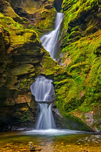 St. Nectan's Glen  beautiful waterfall