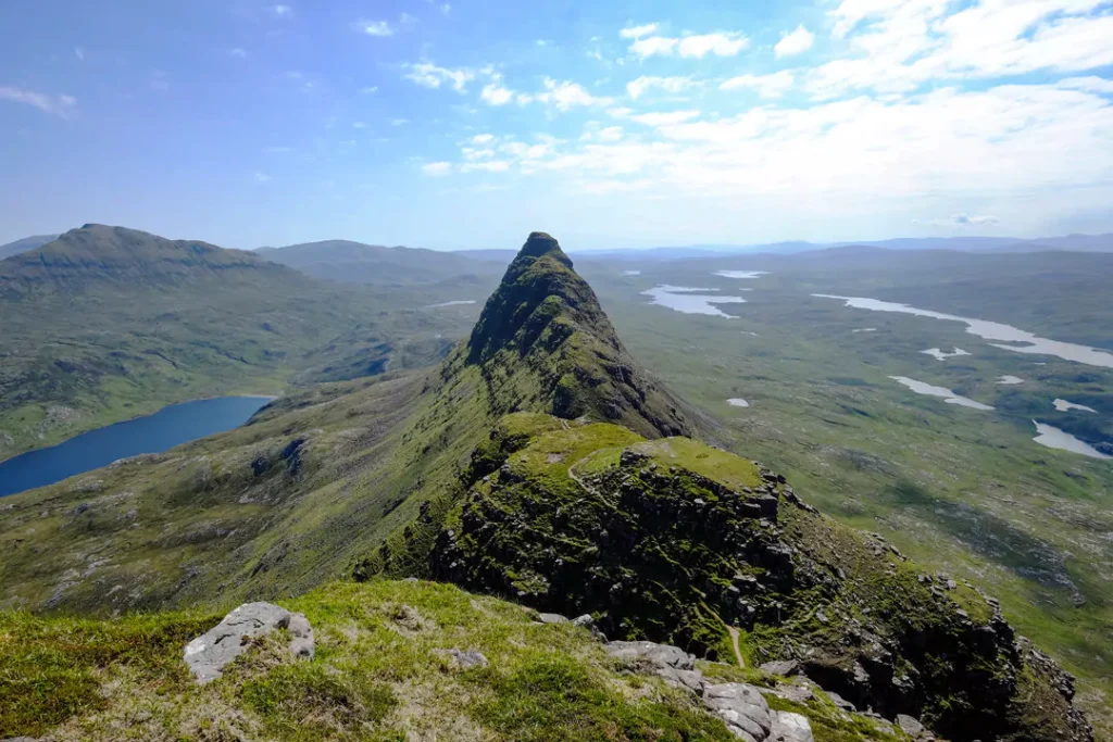 Assynt Scotland hill peak