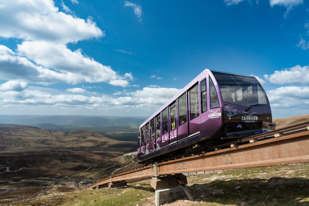 Cairngorms National Park train