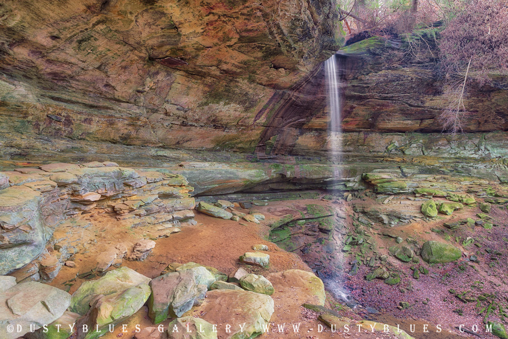   Hocking Hills Cantwell Cliffs fall