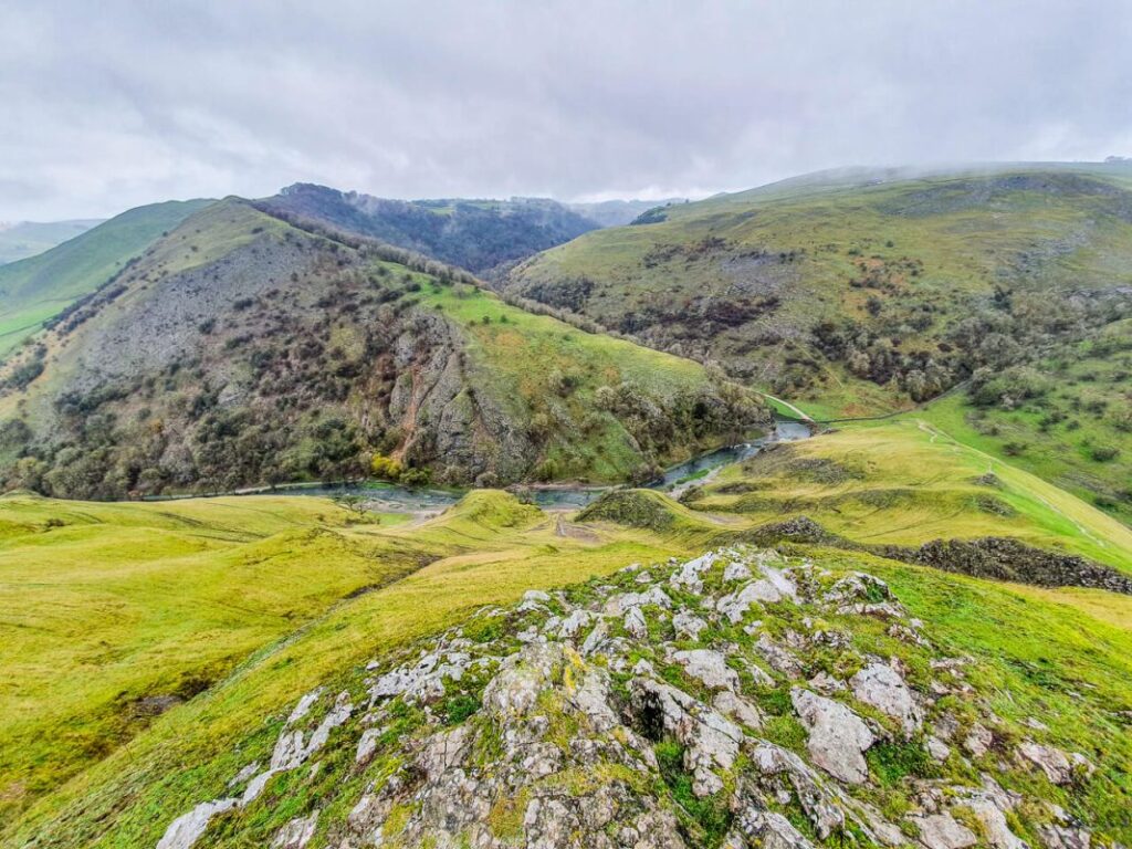 Dovedale Peak District mountains