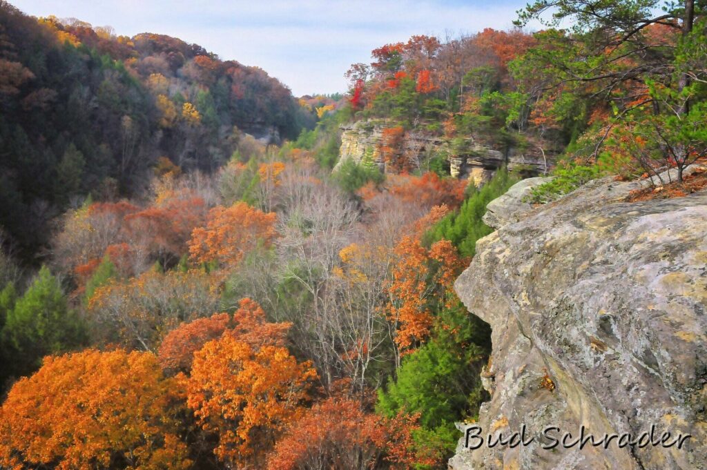 Conkles Hollow State Nature Preserve colour full view